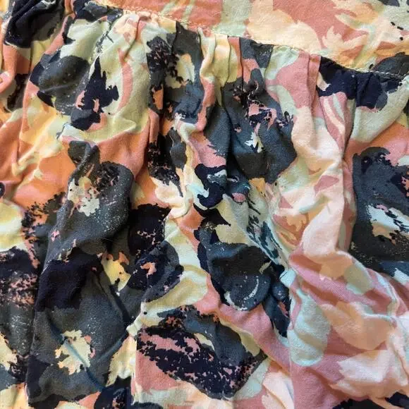 Free People Intimately Floral Strappy Trapeze Mini Dress Mint Green Small Petite - Picture 9 of 11